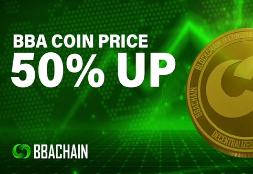 Giá BBAchain tăng vọt 50% kỷ nguyên mới cho BBAChain